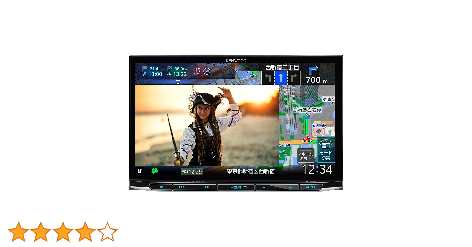 Amazon.co.jp: Kenwood MDV-S811HDL Saisoku Car Navigation System